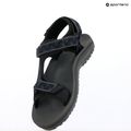 Jack Wolfskin sandali da uomo Wave Breaker nero blu notte 9