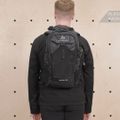 Zaino da trekking KADVA con tasca per laptop 25 l nero 13