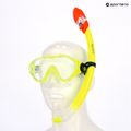 Set da snorkeling per bambini AQUASTIC Maschera + boccaglio per minatori verde 14
