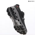 Scarpe da corsa da donna On Cloudvista 2 Waterproof nero/eclipse 9