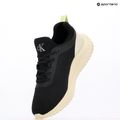 Calvin Klein scarpe donna YW0YW01855 Eva Runner Sock Mg Tech Mix nero/pistacchio/bianco giada 9