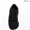 Scarpe da uomo Calvin Klein YM0YM01217 Runner Sock Laceup Mg Canvas triple nero 9