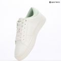 Scarpe Calvin Klein donna YW0YW01444 Classic Cupsole Lowlaceup Lth Wn bianco brillante/luce di giada 9