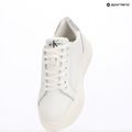 Calvin Klein scarpe donna YW0YW01224 Cupsole Mono Lth Wn bianco/argento 9