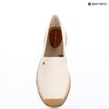 Scarpe Tommy Hilfiger Flag Canvas ecru da donna 9