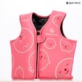 Gilet di galleggiamento per bambini AQUASTIC Junior rosa 12