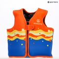 Gilet di assicurazione AQUASTIC Junior arancio/blu 8