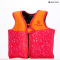 Gilet di galleggiamento per bambini AQUASTIC Junior rosa/giallo 13