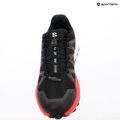 Scarpe da corsa da uomo Salomon Speedcross Peak nero/asfalto/rosso fiamma 9