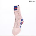 Scarpe da boxe adidas Box Hog 4 quasi rosa/blu chiaro/arancio d'impatto 20