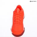 PUMA Accelerate Jr scarpe da pallamano per bambini rosso/bianco/cremisi scuro/nero 12