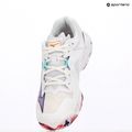 Scarpe da pallavolo donna Mizuno Wave Lightning Z8 bianche/viola indaco/camelliaros 18
