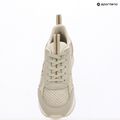 EA7 Emporio Armani Scarpe con lacci bianchi e neri in betulla argentata/oro 12
