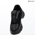 Scarpe da uomo Calvin Klein YM0YM01289 Hike Runner HF Leather Mix triple black 9