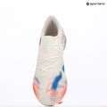 Scarpe da calcio da uomo PUMA Future 8 Match Low FG/AG puma bianco/puma nero/rosso brillante 9