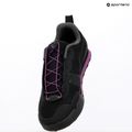 Scarpe da ciclismo con zeppa da donna Giro Tracker Fastlace nero/viola 13