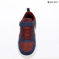Nike Court Borough Low scarpe da bambino Recraft dark team red/soft pearl/midnight navy 9
