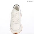 Scarpe da uomo Calvin Klein YM0YM01381 Retro Runner Leather Tape bright white/black/gum 9