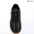 Scarpe da uomo Calvin Klein YM0YM01381 Retro Runner Leather Tape black/bright white/gum 9
