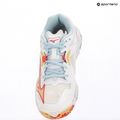 Scarpe da pallavolo donna Mizuno Wave Lightning Z8 bianco/calipso coral/pale banana 15