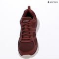 SKECHERS Burns Agoura scarpe da uomo bordeaux 14