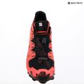 Scarpe da corsa uomo Salomon Spikecross 6 GTX pelle di bovino/nero/fuoco neon 16