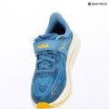 Scarpe da corsa per bambini HOKA Clifton 10 alpine blue/foggy night 17