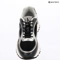 Scarpe da donna Calvin Klein YW0YW02063 Hike Runner Allacciate mesh misto black/silver 9