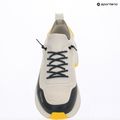 Scarpe uomo Calvin Klein YM0YM01457 Chunky Runner Lace Up Sock Knit vaporous white/coal/buttercup 9