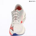 Scarpe da corsa da donna Mizuno Wave Rebellion Flash 3 bianco/striking coral/iris bloom 10
