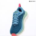 Scarpe da corsa da donna HOKA Gaviota 5 blu alpino/jadeite 10