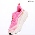 Scarpe da corsa da donna HOKA Skyflow neon rose/neon hoka citrus 9