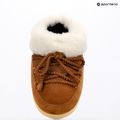 Donna Moon Boot Evx Mule Stivali da neve in pelle scamosciata cognac/naturale 9