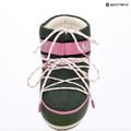 Stivali da neve da donna Moon Boot Icon Low Space Racing verde bosco/argento/rosa 10