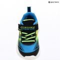 SKECHERS Flex-Glow Ultra nero/blu/lime scarpe per bambini 16