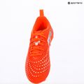 Scarpe da calcio junior PUMA Future 9 Play FG/AG Jr glowing red/puma white/puma black/puma silver 9