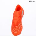 Scarpe da calcio PUMA Future 9 Match Fusion FG/AG glowing red/puma white/puma black/puma silver 9