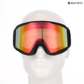 Maschera da sci Uvex Blast V black matt/vario rainbow mirror 10