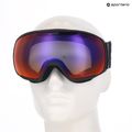 Maschera da sci UVEX Victorious FM black matt/mirror ruby 10