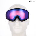 Maschera da sci UVEX Victorious S FM matt black/mirror blue 10