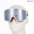 Maschera da sci SCOTT Ambit mineral white/black/amp ice chrome 5