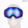 Maschera da sci SCOTT Faze II mineral black/amp illuminator blue chrome 5