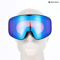 Maschera da sci Tripoint 109 Tumba Peak matte black/orange/blue multi ultravue 6