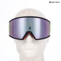 Maschera da sci SCOTT Ambit Compact glow green/amp lavender chrome 5