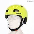 Casco da bici per bambini UVEX HLMT 4 giallo neon 7