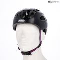 ABUS Casco da bicicletta per bambini Youn-I 2.0 nero viola 8