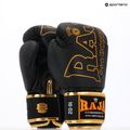 RAJA BOXING Origine Guanti da boxe in vera pelle standard neri 10