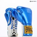 Everlast Fight Guantoni da boxe in pelle blu 3