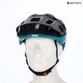 Casco da bici UVEX React nero/teal opaco 6
