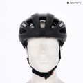 Casco da bici UVEX Rise CC tutto nero opaco 7